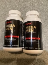 Lot Of 2 GNC Mega Men All-in-One Multivitamin 60 Caplets In Each EX 10/25