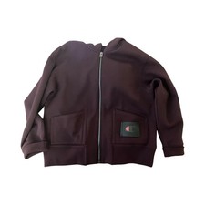 Coach x Champion Hoodie Burgundy Zip Up Women  s Large NWOT