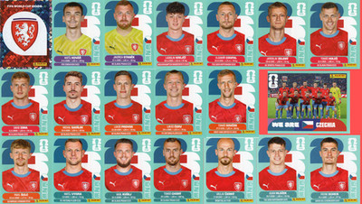 Panini WM 2026 Sticker - Team Tschechien (CZE)