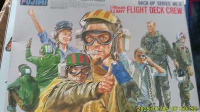 FUJIMI FLIGHT DECK CREW BACK-UP SERIE NR. 3   1:48