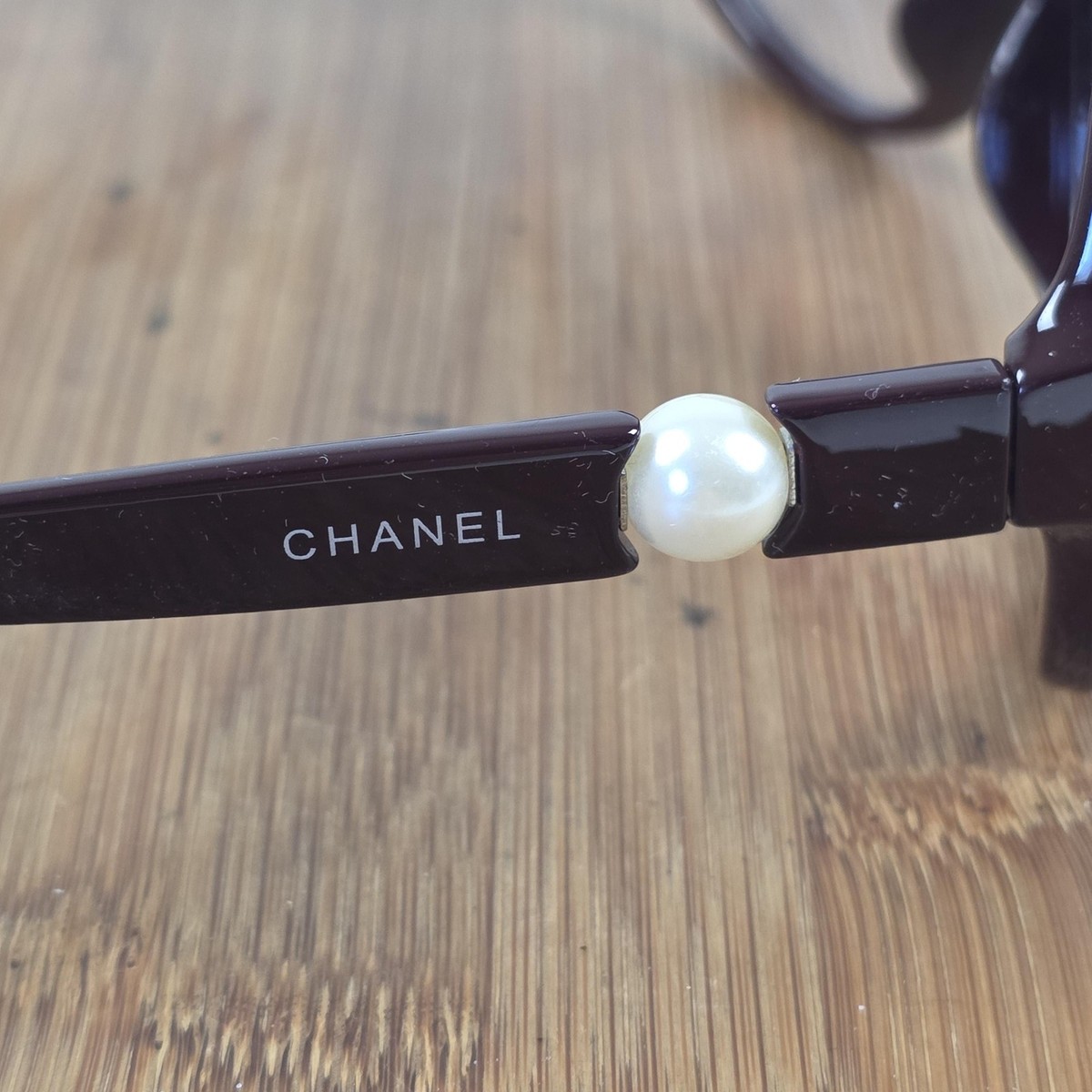 Chanel 5141-H Collection Perle Sunglasses Womens 60-16 Brown Oval Gradient Italy CHANEL Brown Oval Sunglasses for Women for sale | eBay main image 4