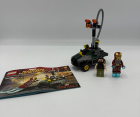 LEGO 76004 76008 Marvel Super Heroes Spider-Man Iron Man- 100% Complete Minifigs