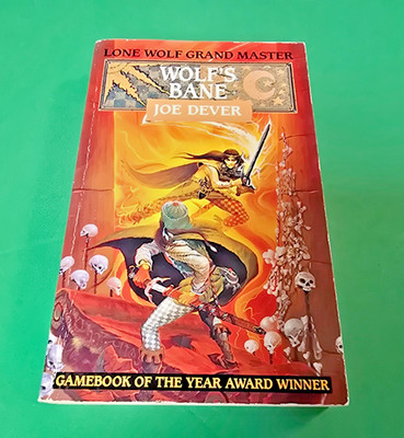 Wolf's Bane ***VGC 1st/1st RED FOX EDITION!!*** Joe Dever Lone Wolf #5
