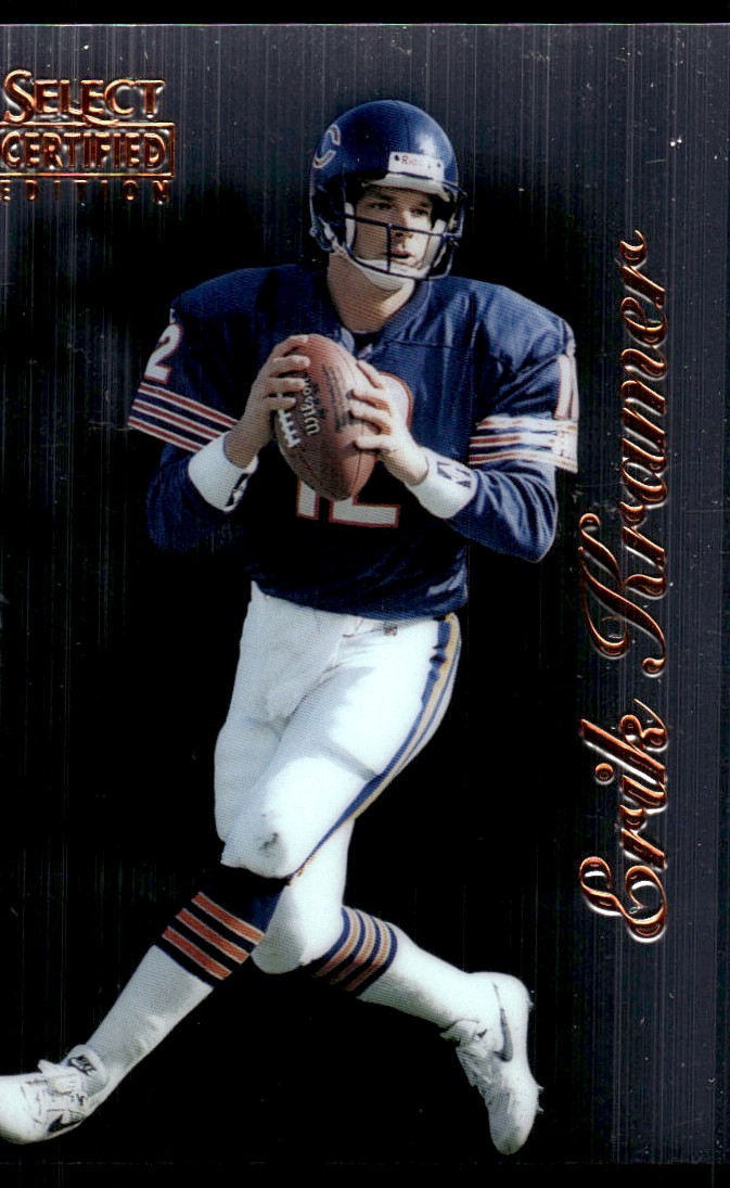 Erik Kramer 1996 Select Certified #11 Bears NFL READ FREE SHIPPING AutographDen