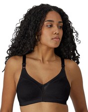 Bali Double Support Bra Wire Free Lace Spa Closure Women Soft Comfort U Seamless
