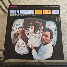 1967 The 4 Seasons "New Gold Hits" LP Vinyl Record VTG Philips Mono GD+/VG+!