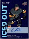 2019-20 Upper Deck Allure Cody Glass Iced Out Purple Diamond Autographs /50