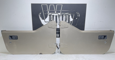 #ad 97 06 Jeep TJ Wrangler Driver amp; Passenger HALF Doors Light KHAKI PJC NO PANELS $1001.00