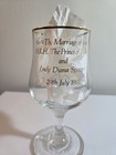 Prince Charles & Lady Princess Diana Gilt Royal Wedding Goblet by DEMA 1981 — photo 3