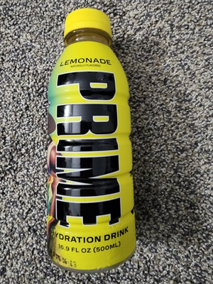 #ad PRIME DRINK LEMONADE LOGAN PAUL AND KSI LIMITED EDITION 16.9 OZ FULL BOTTLE NEW $150.00