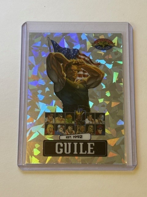 PSA Promo Street Fighter 2: Champion Edition Guile PSA-4 Cracked Ice 12/50