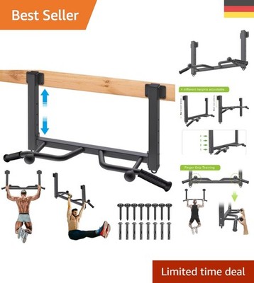Sichere und robuste Klimmzugstange für Home Gym, max. Tragfähigkeit 400 lbs