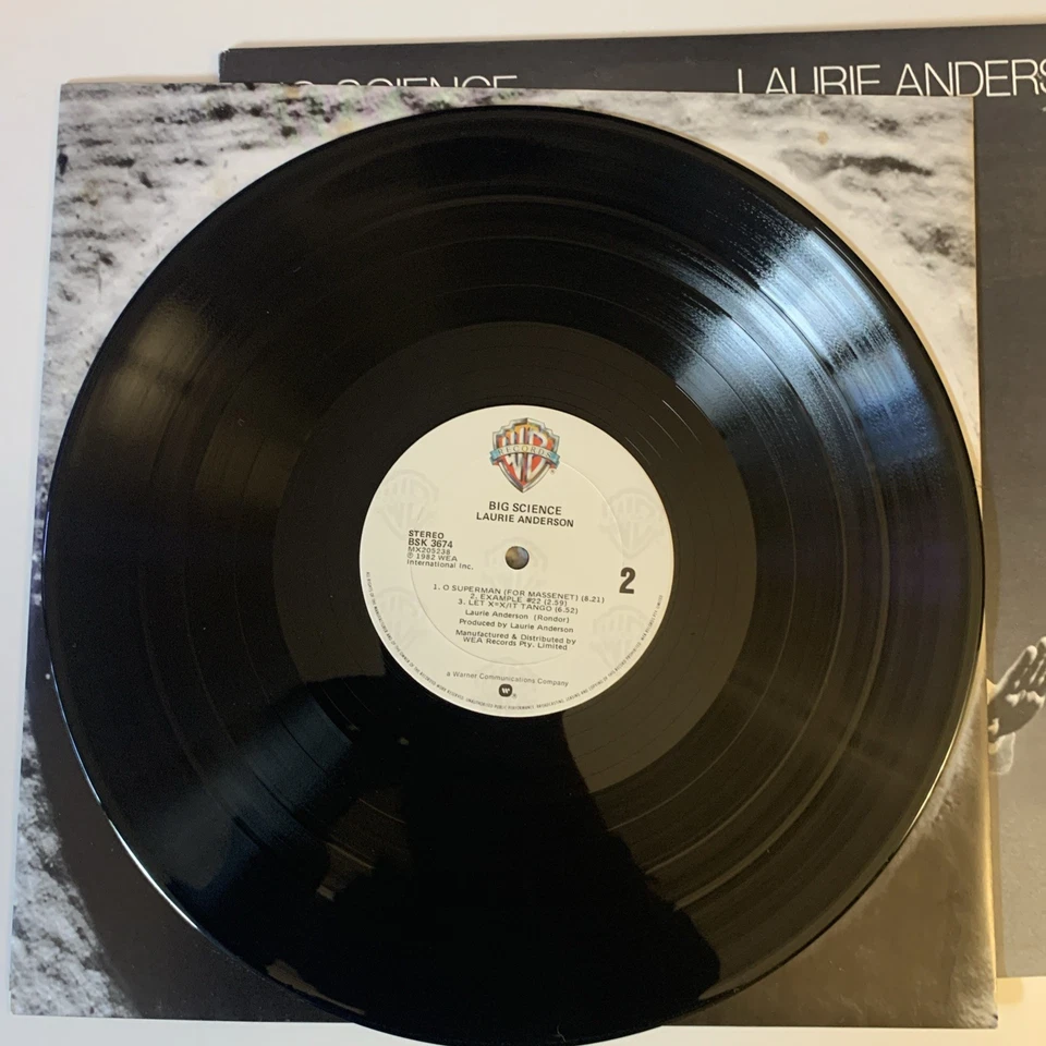 Big Science by Laurie Anderson - vintage vinyl record lp  - Image 4 of 4