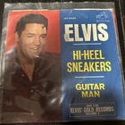 Elvis Presley Guitar Man High Heel Sneakers 45 RPM Picture Sleeve VINTAGE