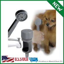 Pets Shower Attachment, Quick Connect on Tub Spout w/Front Diverter, Ideal for W