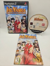 Inuyasha The Secret of the Cursed Mask PlayStation 2 PS2 COmplete CIB - Tested