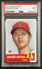 SHOHEI OHTANI PSA 9 2018 TOPPS LIVING #7 ROOKIE RC ANGELS 557