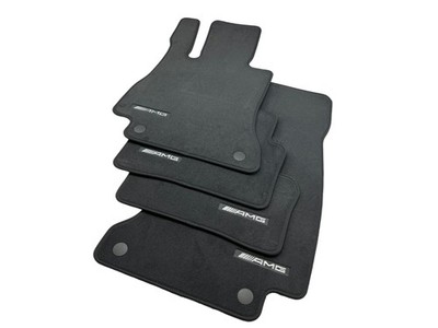 Genuine AMG Floor Mats Velour E Class Mercedes Benz CLS 257 W213 Magma Grey