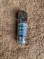 1960/s e80cc 6085 SQ D Getter NOS NEW TUBE STRONG TEST ROHRE VACUUM 