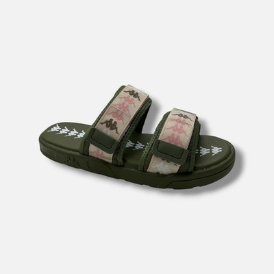KAPPA Mens Green Banda Aster Slide Sandals Shoe Size 5