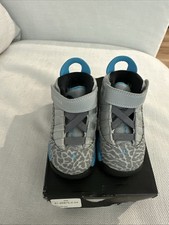 Jordan 6 Rings Toddler 5c Wolf Grey Sneakers