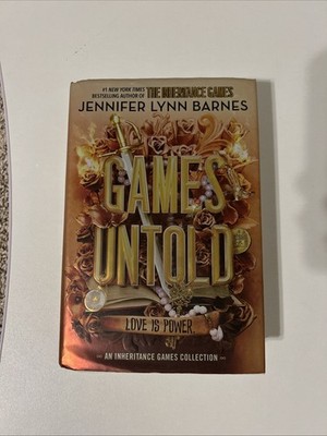 Games Untold by Jennifer Lynn Barnes, HB, Like New, Inheritance Games Sequel '24
