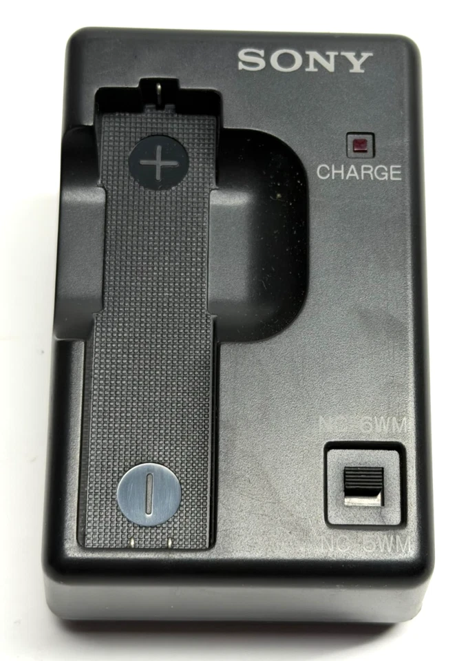 Cargador SONY BC-7AU para baterías de goma NC-5WM NC-6WM envío gratuito Foto 2 de 4