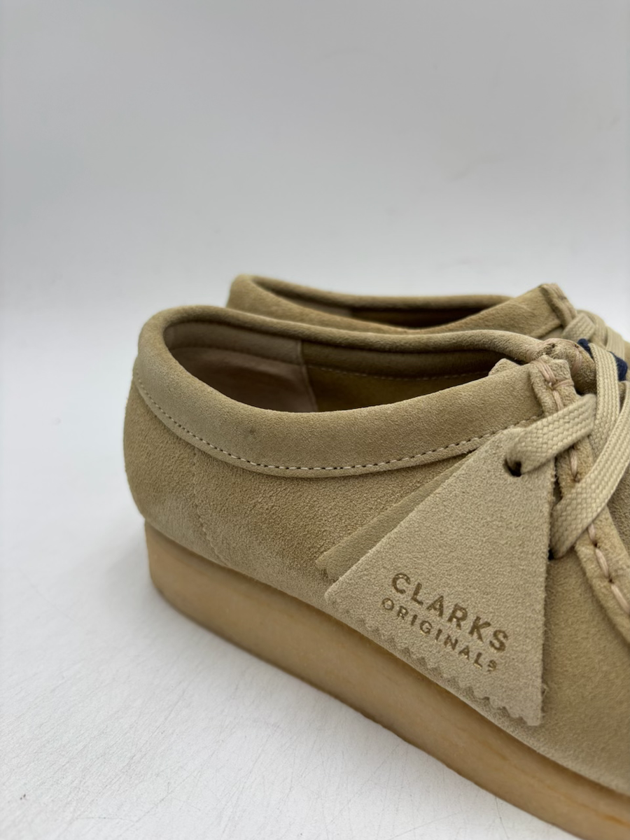 Clarks Originals WALLABEE 55545 Men's NEW Suede Shoes Maple