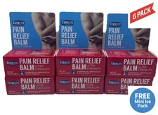 6 Packs Of Coralite Pain Relief Balm Ultra Strength 0.63 OZ (18 G)