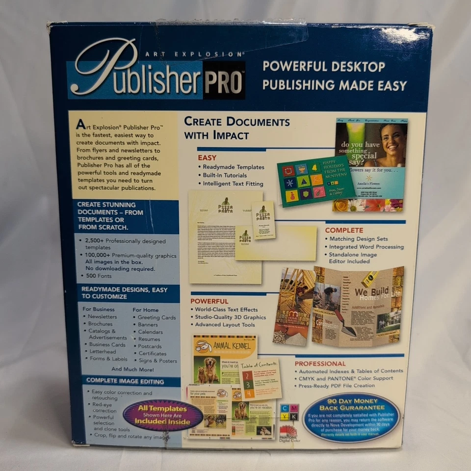 Publisher Pro Art Explosion 2004 Nova Development Complete Desktop Publishing - Image 2 of 4