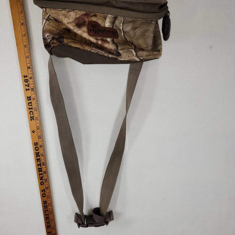 Hideaway Wind River Hunting Hiking Gear Realtree Camo Waist Bag Belt Fanny Pack - Image 4 of 4
