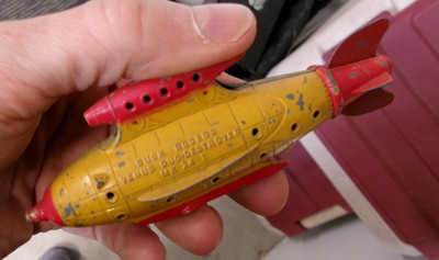 Buck Rogers Venus Duo-Destroyer MK 24 Tootsie Toy vintage antique toy