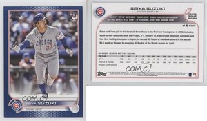 2022 Topps Update Royal Blue Seiya Suzuki #US250 Rookie RC