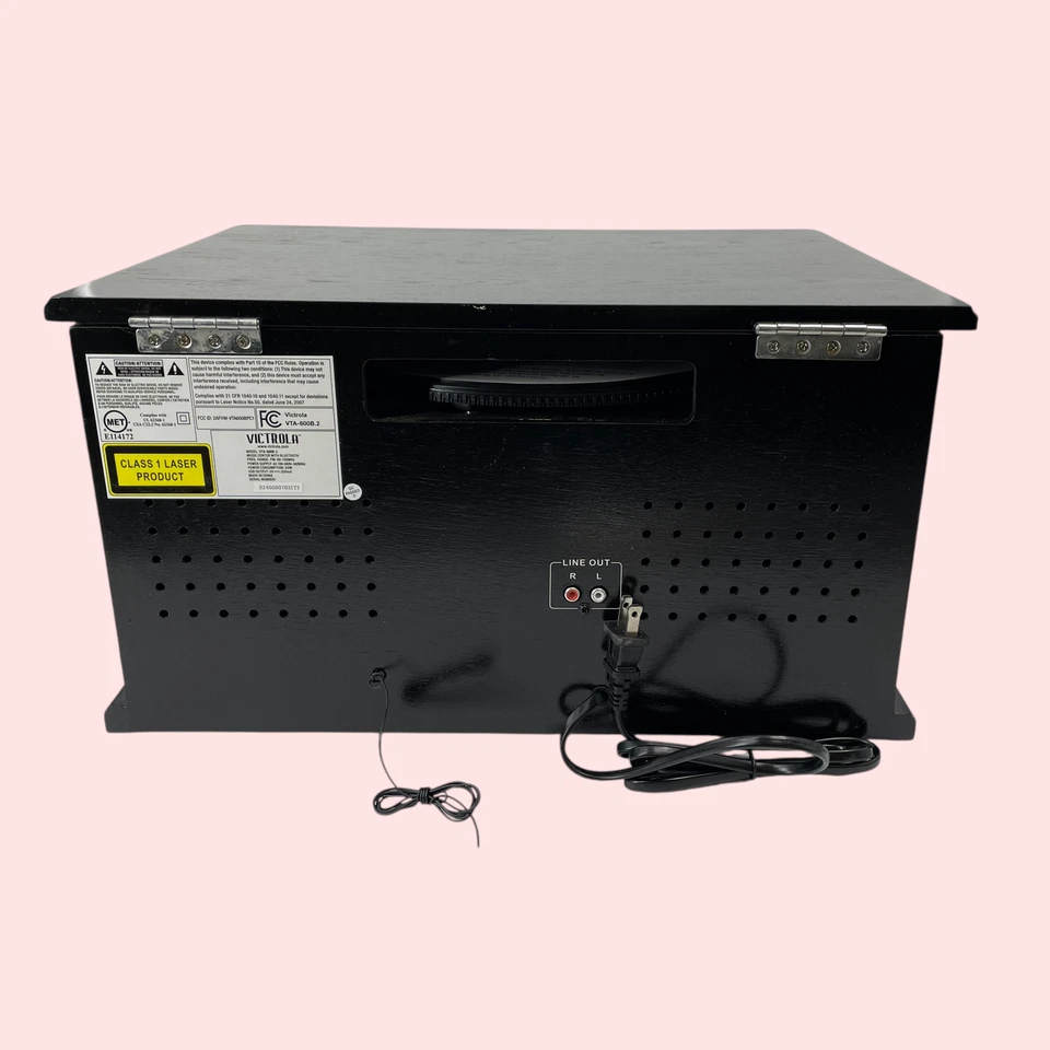 Victrola Navigator 8-in-1 Classic Bluetooth Record Player Turntable #MN7321 - Image 4 of 4