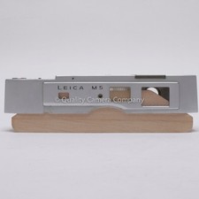 LEICA M5 Chrome Camera Top Cap - GREAT REPLACEMENT OPPORTUNITY