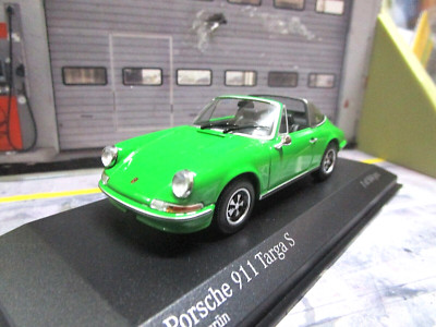 PORSCHE 911 S Targa grün green 1972 F-Modell 410060161 Minichamps 1:43