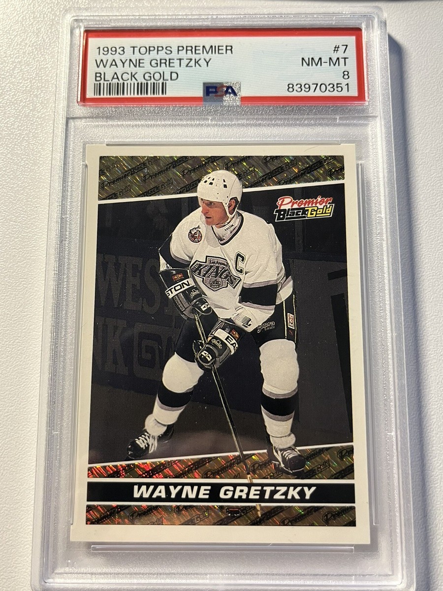 1993-94 Topps Premier Black Gold Foil Wayne Gretzky PSA 8 Hof | eBay