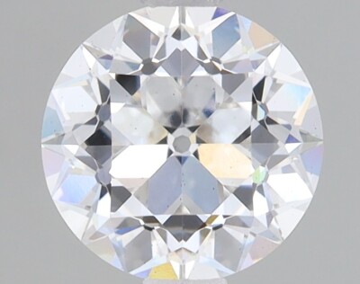 2.00 Cts Euro Cut E Color VS1 Clarity IGI Certified Lab Grown CVD Diamond