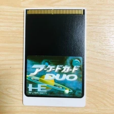 PC Engine Arcade Card Duo Super CD ROM PCE-AC1 HE System Hu Card NEC JP