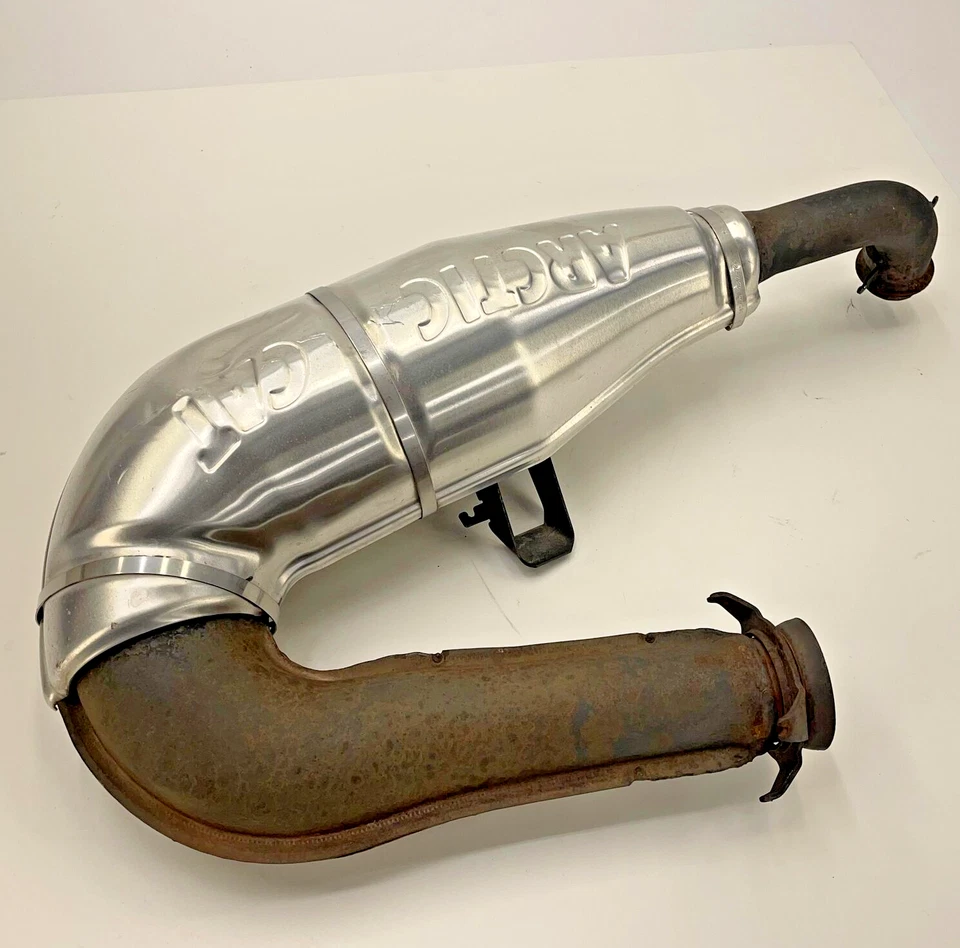 08-20 TUBO DE ESCAPE ARCTIC CAT BEARCAT 2000 570 F570 LYNX T570 1712-444 Foto 2 de 4