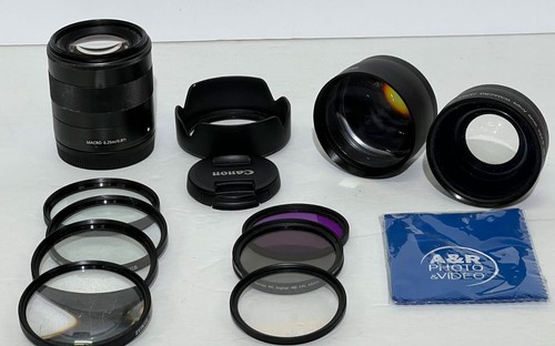 Canon Zoom EF-M 18-55mm 3.5-5.6 IS STM Lens Kit For M50 M100 M50II M200 Filter+