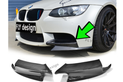 passend für BMW 3er  E92, CARBON frontsplitter frontansatz splitter flap apron b