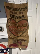 Vintage Empire Seed Company Small Red Bean Sack Bag Othello Washington 100 LBS
