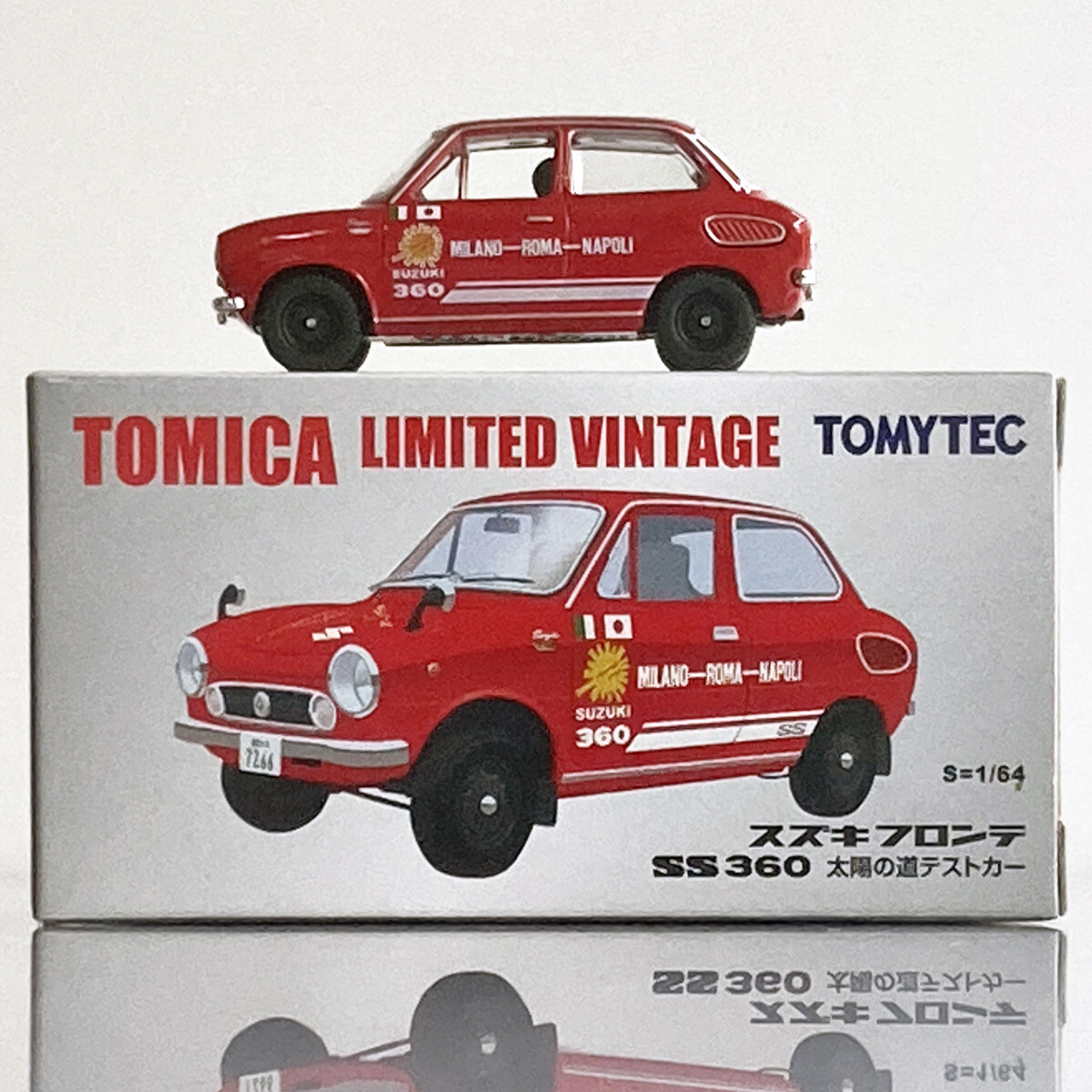 Tomytec Tomy Tomica Vintage Suzuki Fronte SS360 Road of the