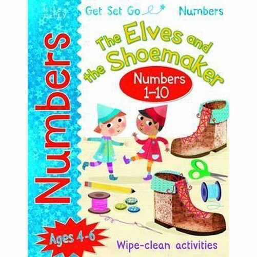 NEW, Get Set Go Numbers The Elves and the Shoemaker Numbers 1-10 by Rosie Neave