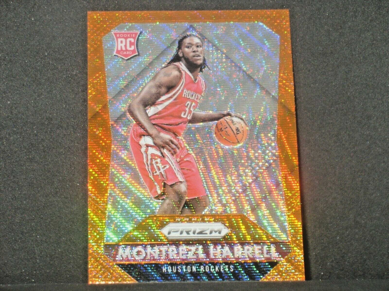 Montrezl Harrell 2015-16 Panini Prizm Orange Wave Rookie #331 Hornets RC Rockets