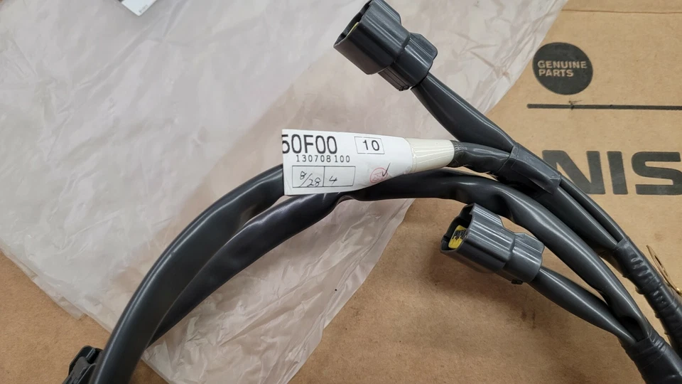 PAQUETE DE BOBINA DE ENCENDIDO ORIGINAL NISSAN 24079-50F00 SR20DET S13 S14 ARNÉS EGI JDM Foto 2 de 4