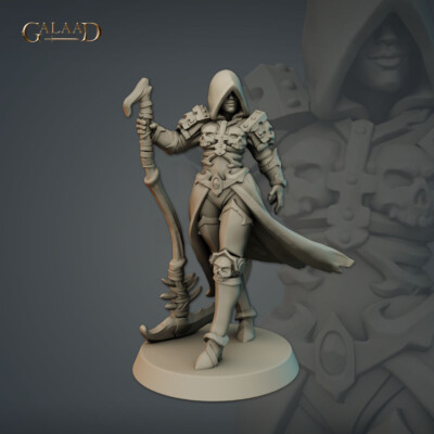 Dullahan Reaper (Both) - Monster - Galaad Miniatures - Dungeons and Dragons