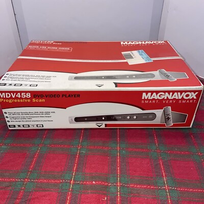 Magnavox MDV458 Progressive Scan DVD Video Player - Open Box