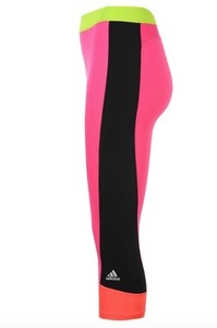 adidas hose damen schwarz pink